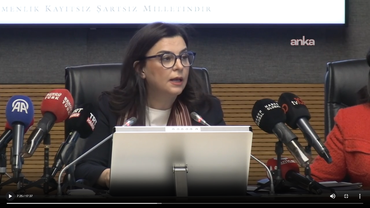 Ankara Barosu Çocuk Hakları Merkezi Başkanı Karaboğa TBMM Suça Sürüklenen Çocuklar Komisyonu'nda Sunum Yaptı